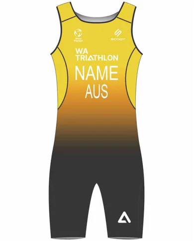 WA Triathlon State Junior Triathlon Suit