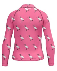 Bin Chicken, Pink Junior Surf Rashie, UPF50+ | Beach Wear