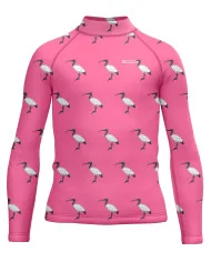 Bin Chicken, Pink Junior Surf Rashie, UPF50+ | Beach Wear