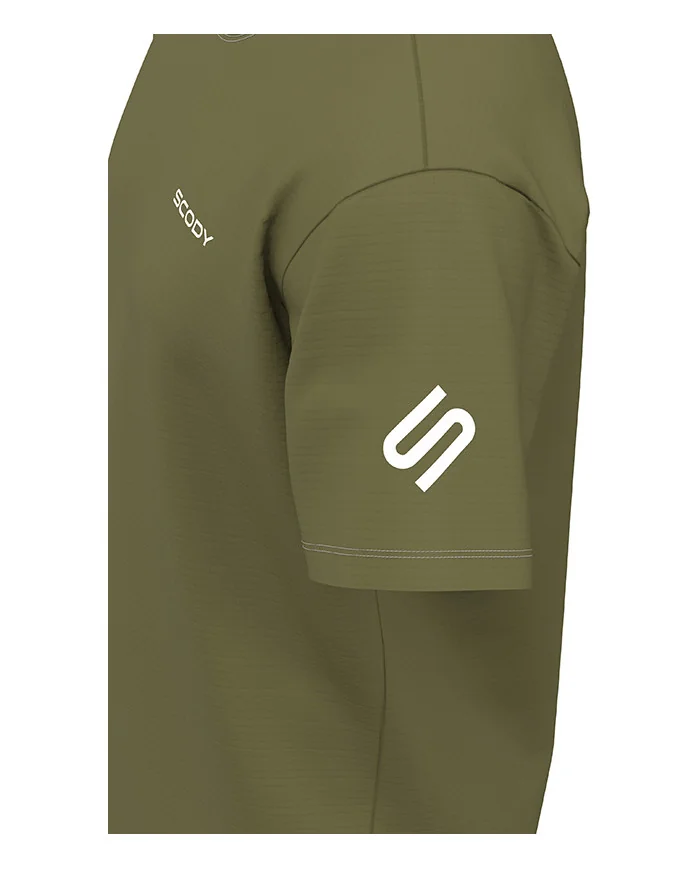 Olive Run Shirt, Ultra Lightweight - Men
