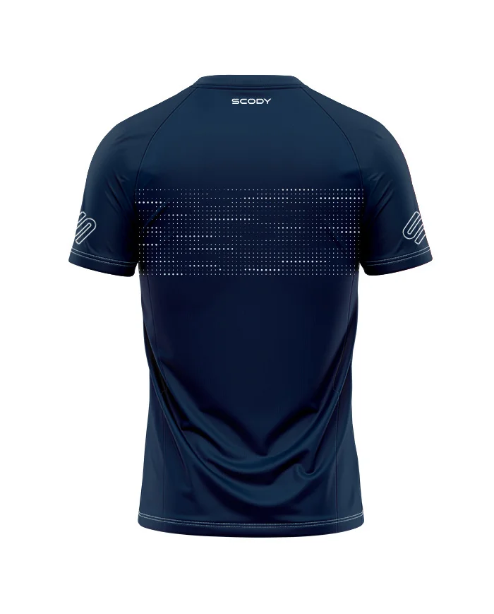 Staple Navy Run Shirt, UPF50+ - Men | Running Gear