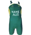 Men's Green & Gold Lightspeed Triathlon Suit - SCODY