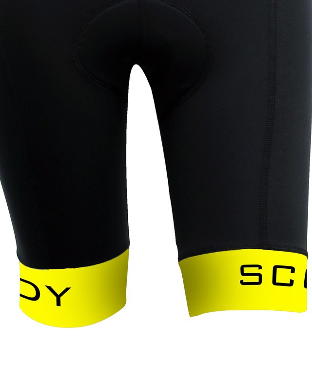 womens yellow cycling shorts