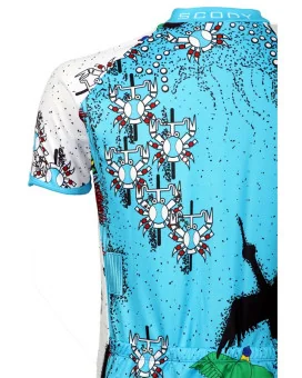 Crab Peleton Cycle Jersey by Paul Trotter - Australian Designer Series  | Cycling Clothing