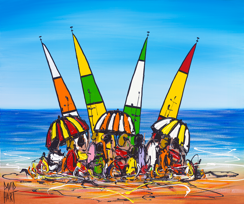 Beach Party by David Hart