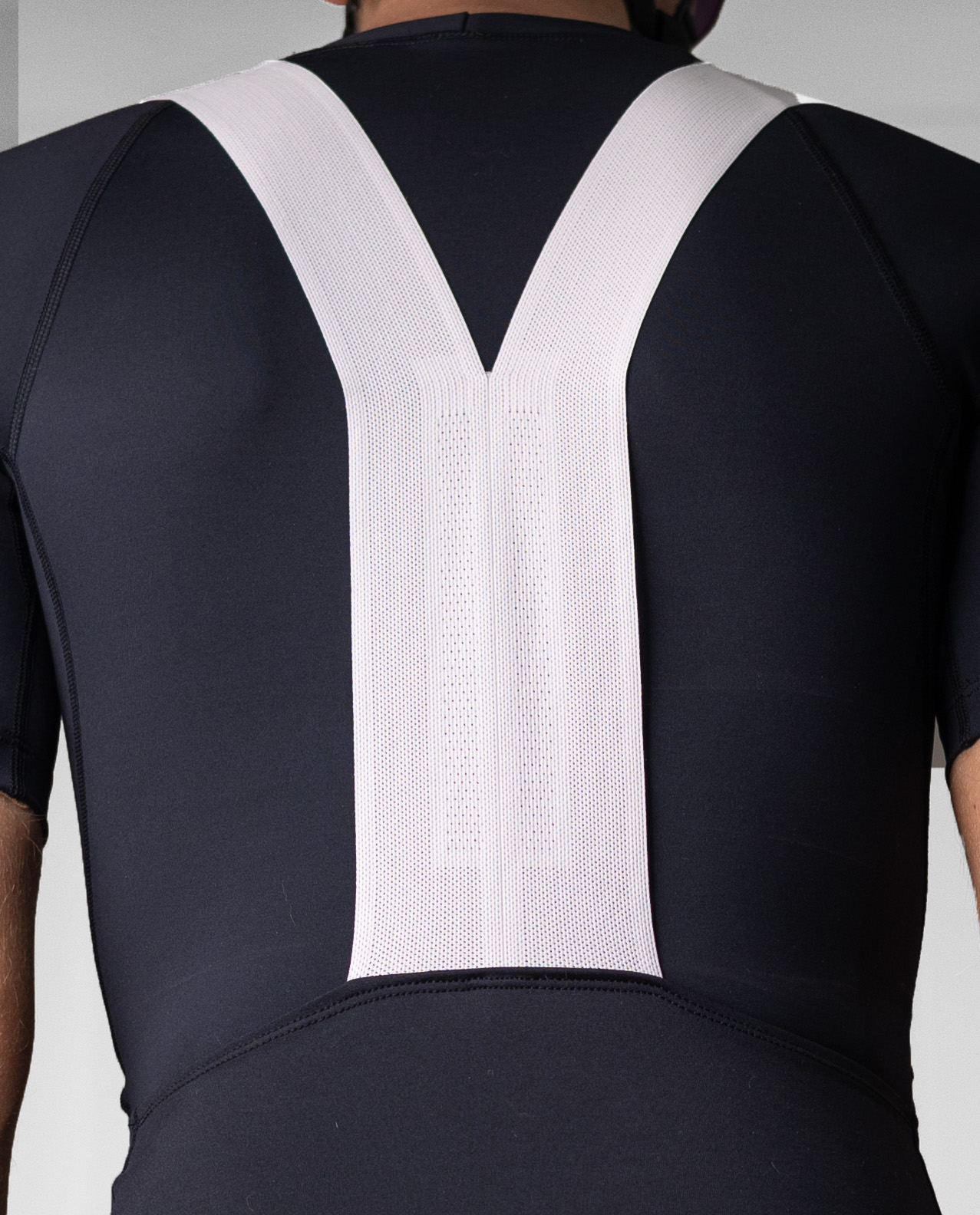 Scody Bib Shorts - close view of italian strap