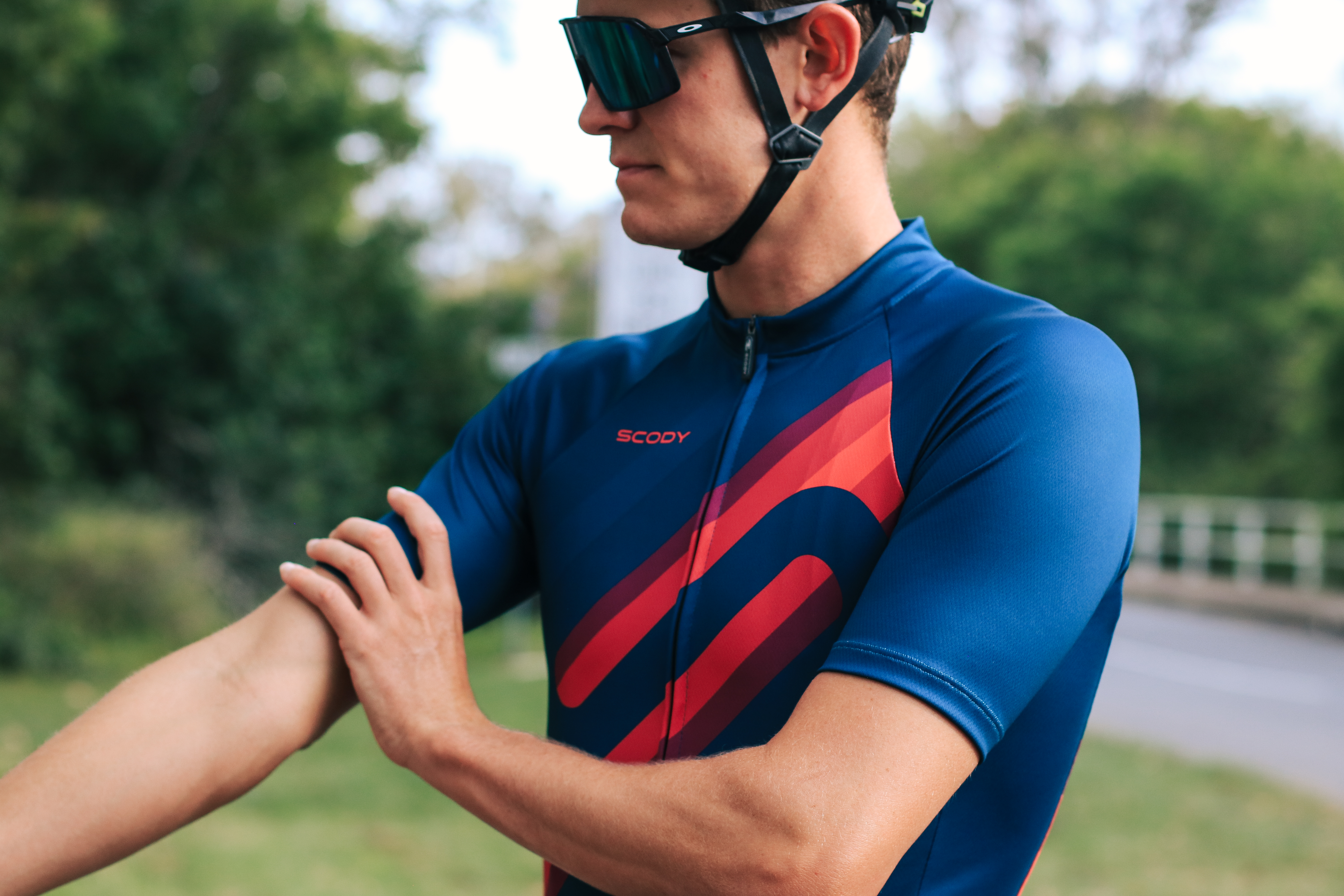 Slide Navy Performance Cycle Jersey | Cycling Clothing