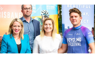 Anna Meares Named Brisbane Cycling Festival Ambassador Anna Meares Named Brisbane Cycling Festival Ambassador